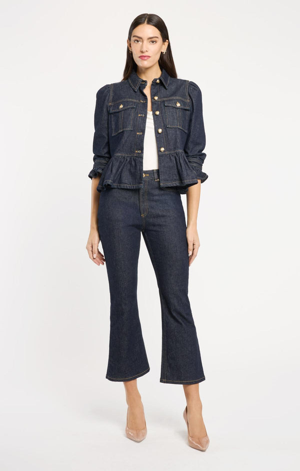 Sept Cinq Delanie Jean Jacket Jacket