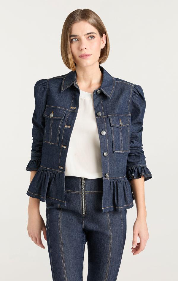 Sept Cinq Delanie Jean Jacket Jackets