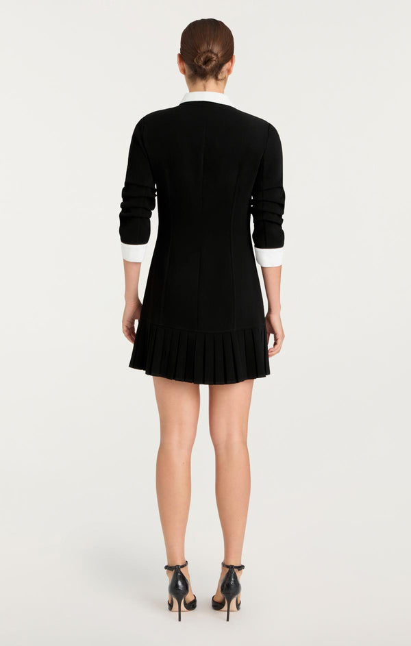 Sept Cinq Drapey Crepe Lucilla Dress Dress