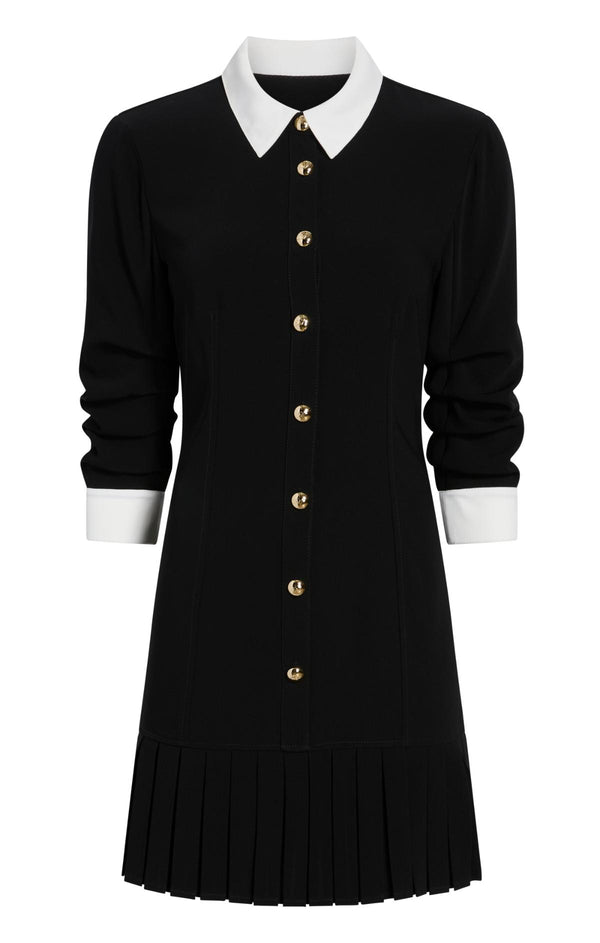 sept cinq Drapey Crepe Lucilla Dress Dress