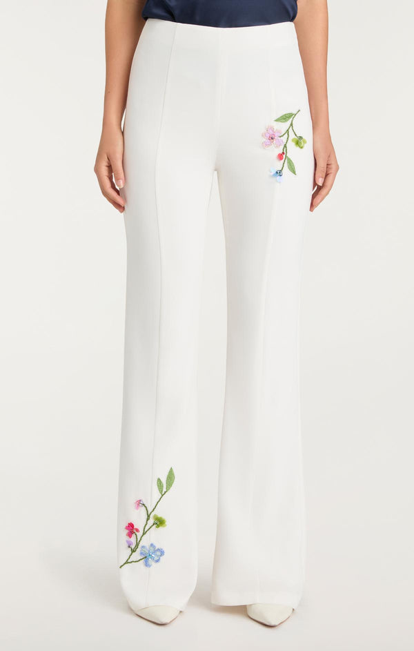Sept Cinq Floral Vine Kailyn Pant Pants