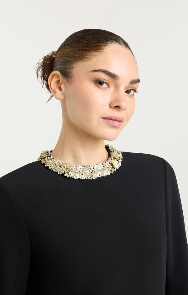 Sept Cinq Flower Dots Adi Dress Dress