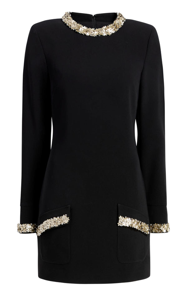 sept cinq Flower Dots Adi Dress Dress