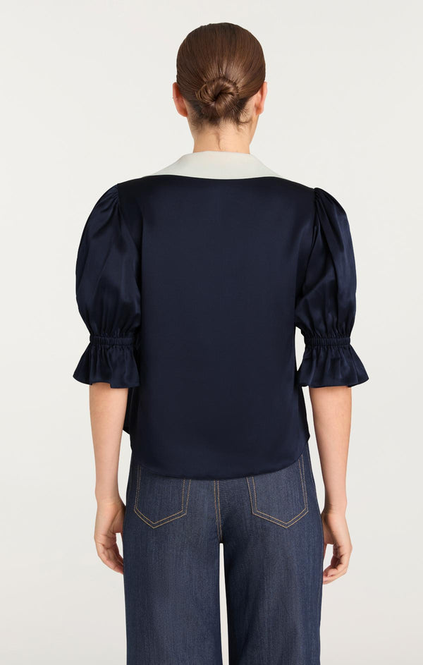 Sept Cinq Freida Top Woven Tops