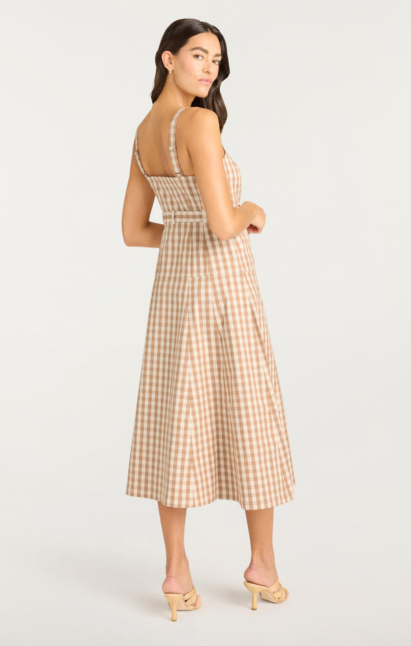 Sept Cinq Gingham Tina Jean Dress Dress