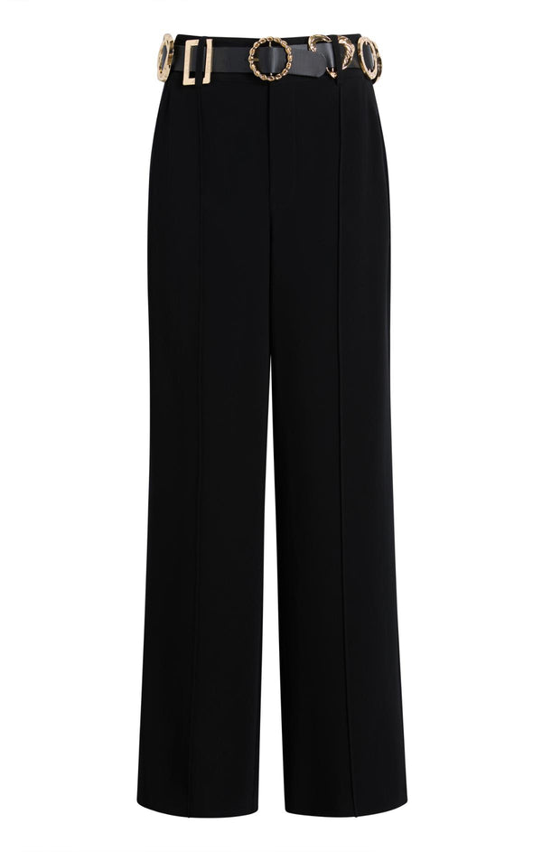 sept cinq Gold Belt Ester Pant Pants