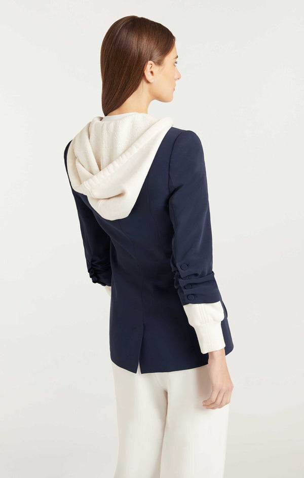 Sept Cinq Hooded Khloe Blazer Jackets