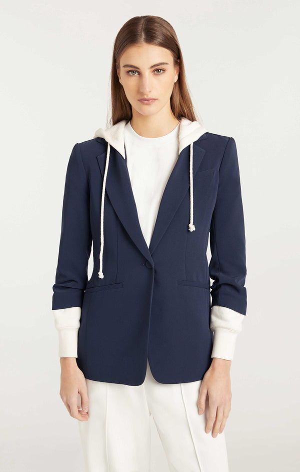 Sept Cinq Hooded Khloe Blazer Jackets