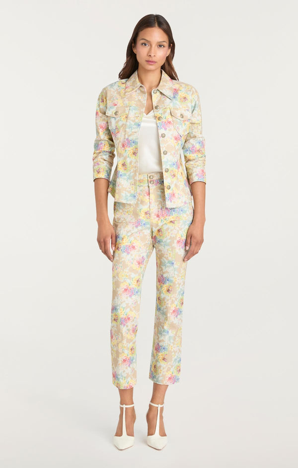 Sept Cinq Ikat Bouquet Dorothea Jeans Pants