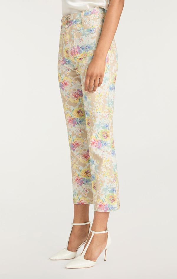 Sept Cinq Ikat Bouquet Dorothea Jeans Pants