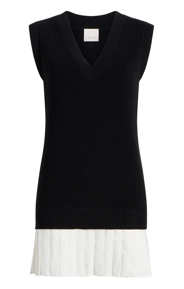 sept cinq Indiana Prestyled Dress Sweater Knits