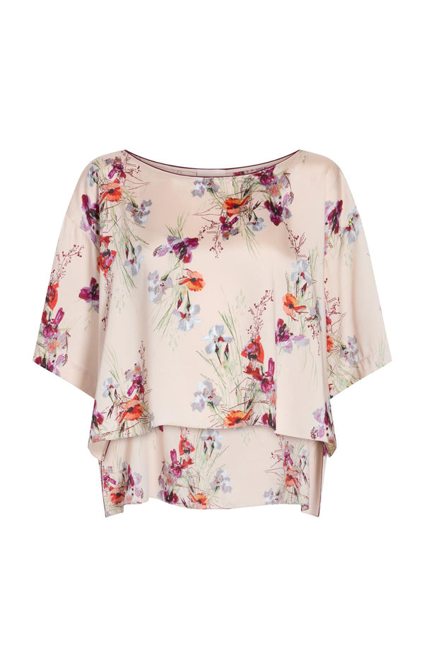 sept cinq Iris Bouquet Alba Top Woven Tops