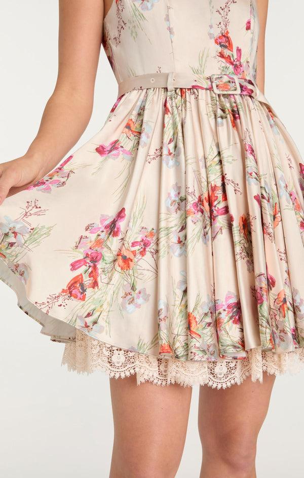 Sept Cinq Iris Bouquet Caelia Dress Dress