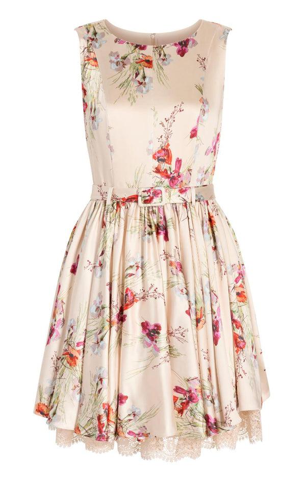 sept cinq Iris Bouquet Caelia Dress Dress
