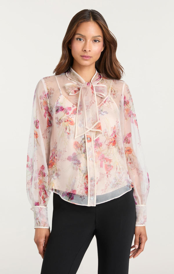 Sept Cinq Iris Bouquet Farouz Top Woven Tops