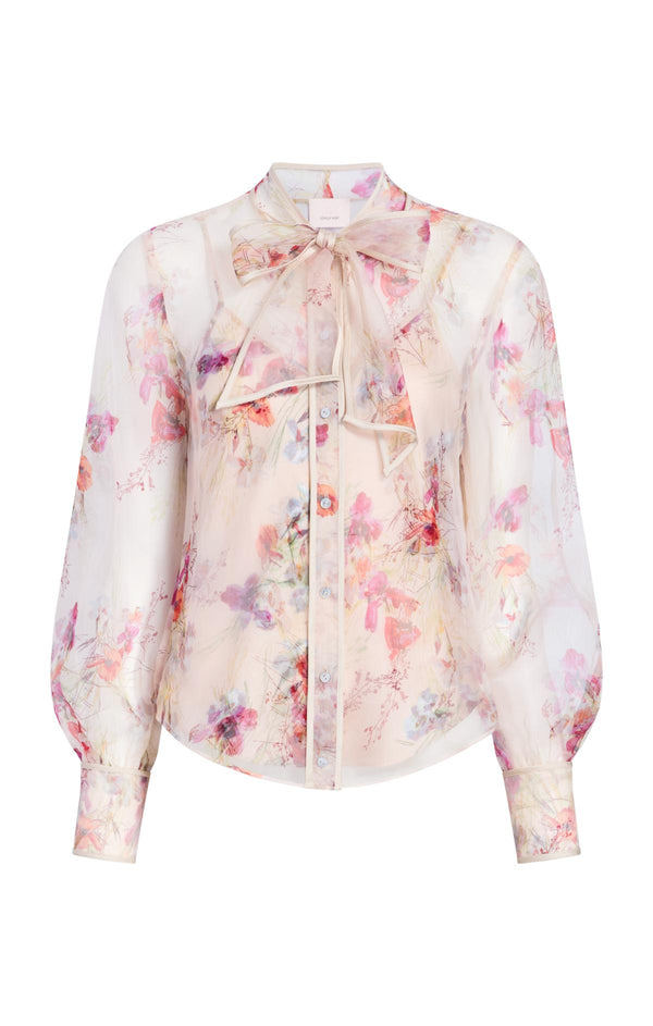 sept cinq Iris Bouquet Farouz Top Woven Tops