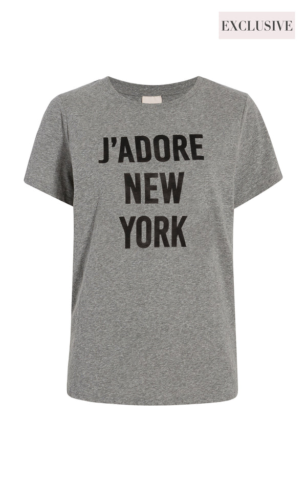 sept cinq J'adore New York Tee Tees