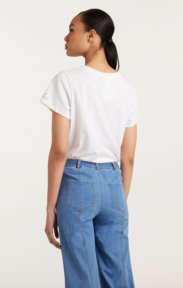 Sept Cinq Je T'aime Heart Tee Tees