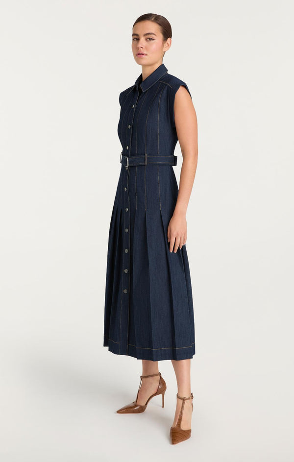 Sept Cinq Karter Jean Dress Dress