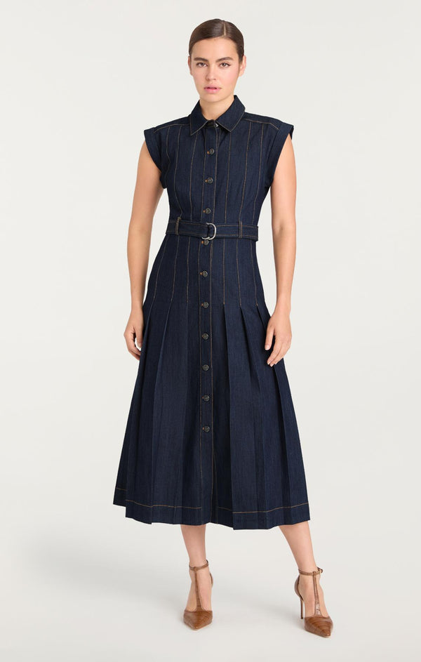 Sept Cinq Karter Jean Dress Dress