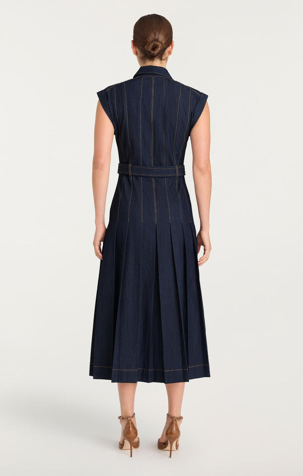 Sept Cinq Karter Jean Dress Dress