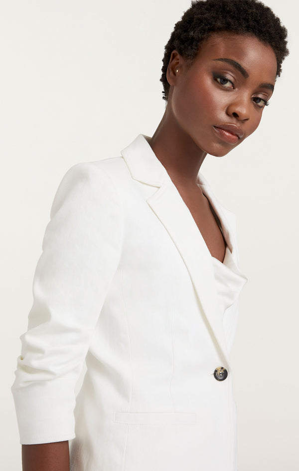 Sept Cinq Khloe Jean Blazer Jackets