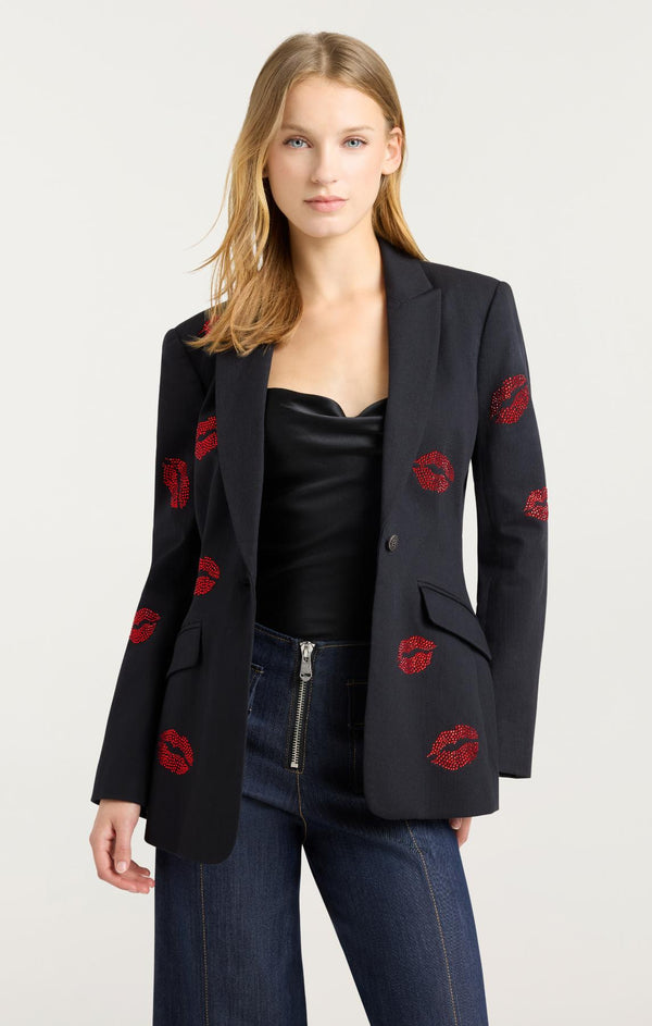 Sept Cinq Kissing Booth Cheyenne Jean Blazer