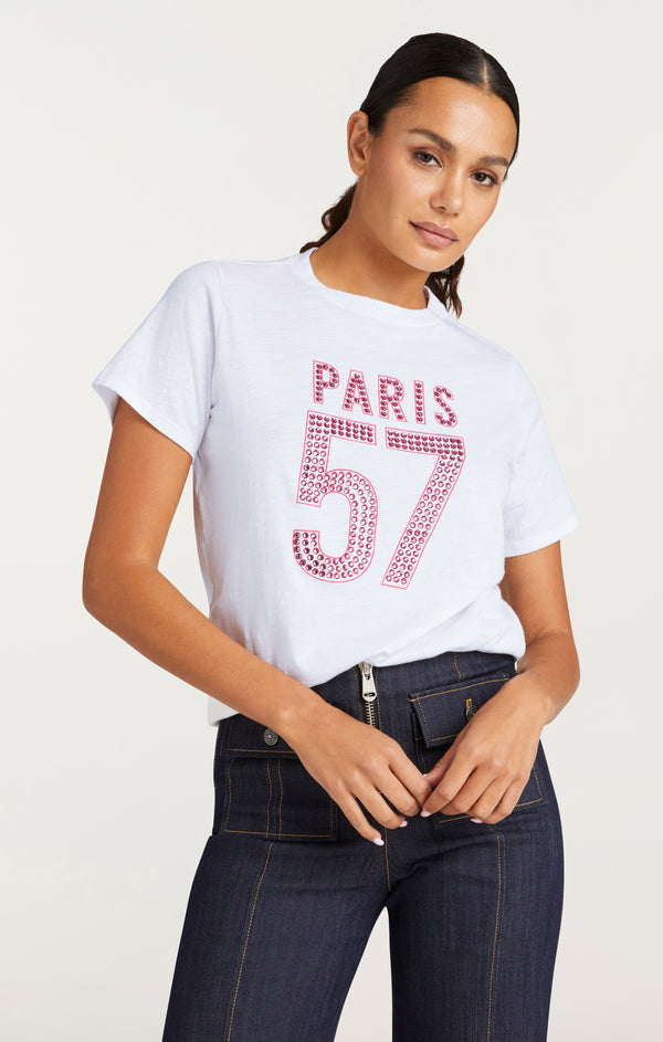 Sept Cinq Large Heat Set Paris 57 Tee Tees