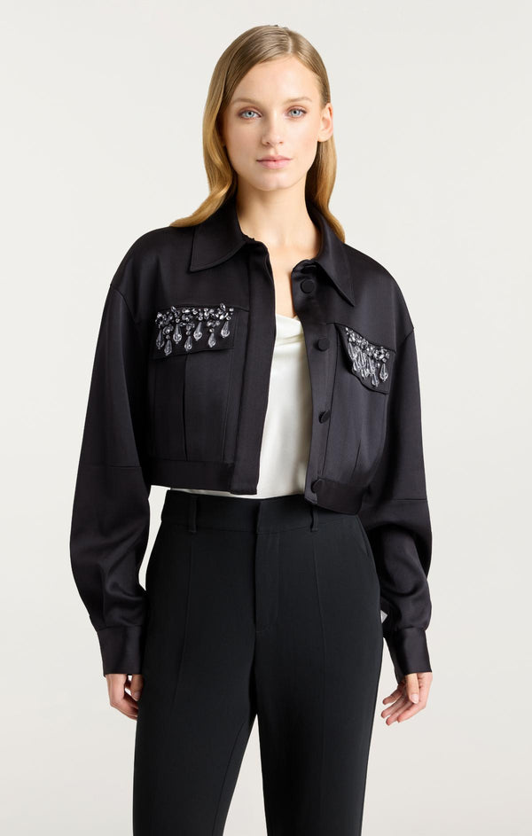 Sept Cinq Layered Gemstone Damoni Jacket