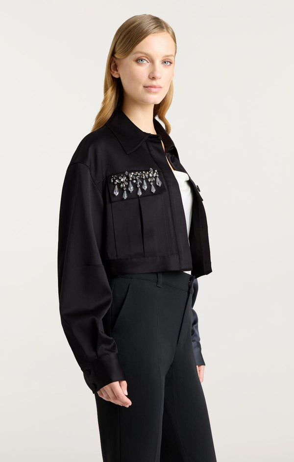 Sept Cinq Layered Gemstone Damoni Jacket