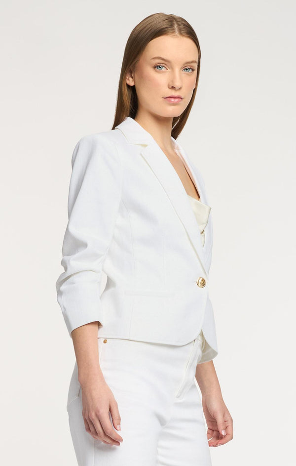 Sept Cinq Le Petit Khloe Jean Blazer Jacket