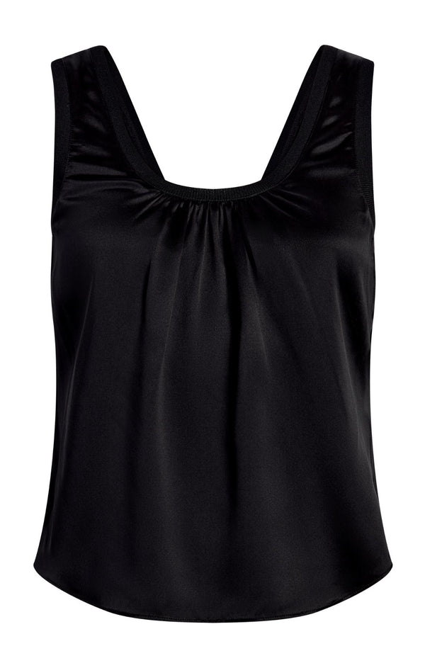 sept cinq Lenore Tank Woven Tops