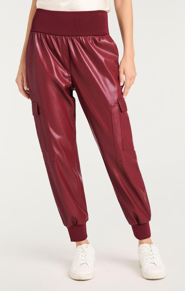Sept Cinq Lite Vegan Leather Giles Pant Pants