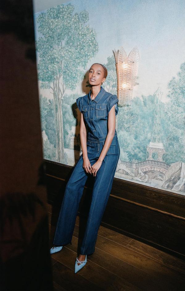 Sept Cinq Long Azure Jeans Pants