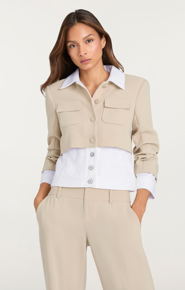 Sept Cinq Lorraine Jean Jacket Jacket