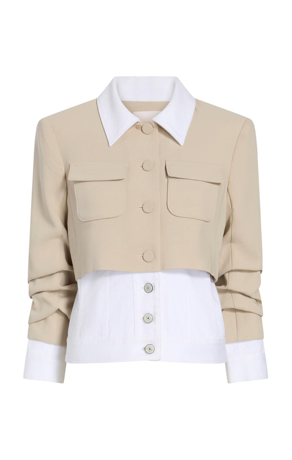 sept cinq Lorraine Jean Jacket Jacket