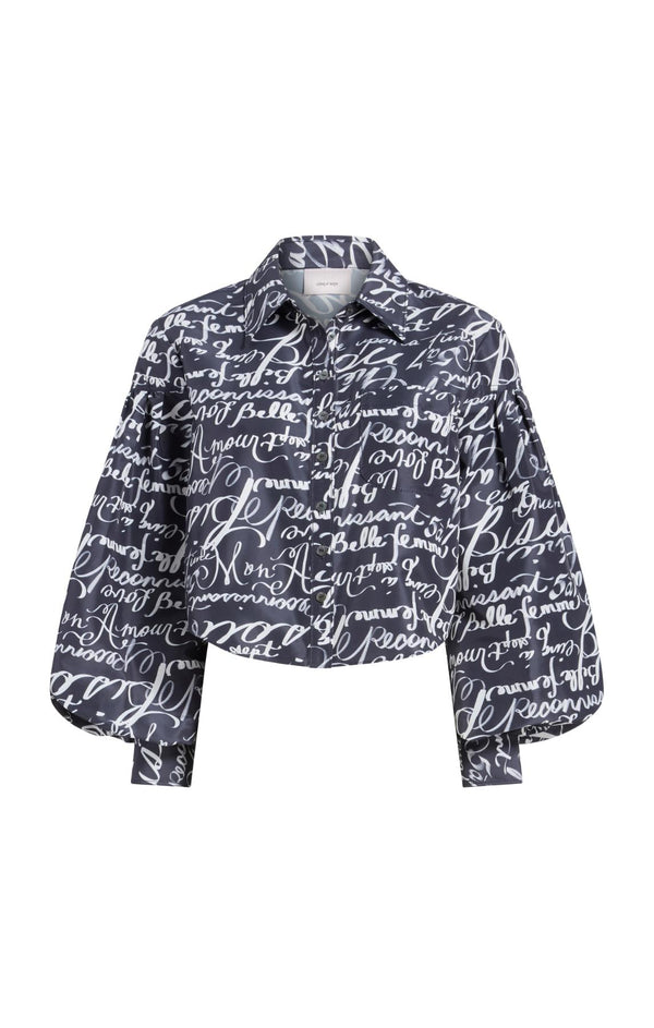 sept cinq Love Journal Marceline Top Woven Tops