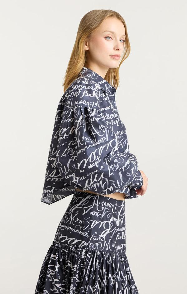 Sept Cinq Love Journal Marceline Top Woven Tops