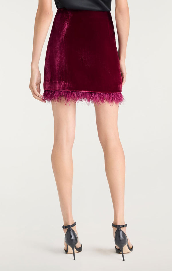 Sept Cinq Luna Velvet Randi Skirt Skirt