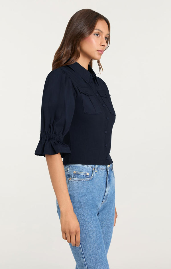 Sept Cinq Lyric Top Knit Top