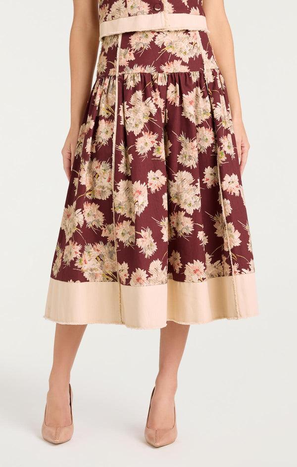 Sept Cinq Mae Bouquet Aura Skirt Skirt