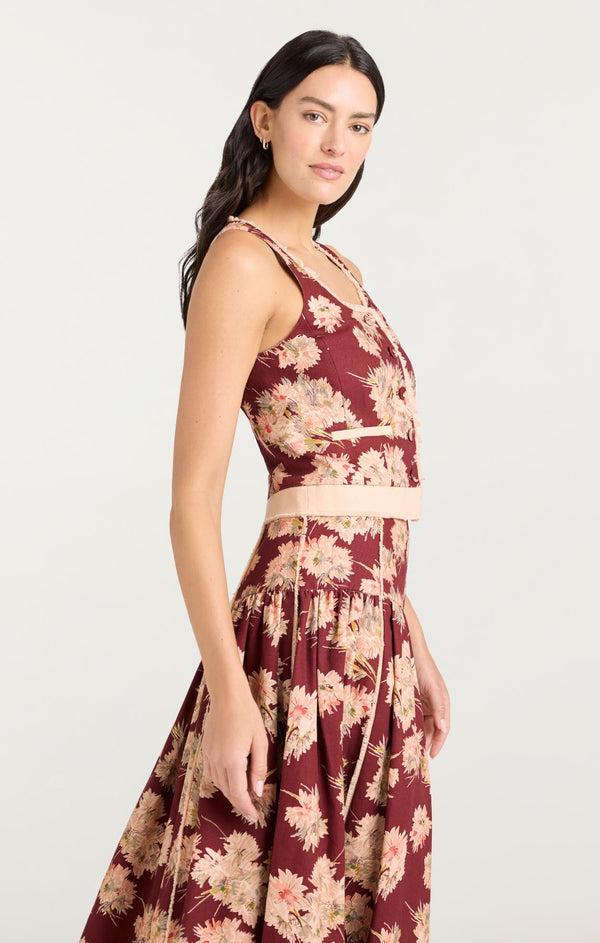 Sept Cinq Mae Bouquet Rowena Top Woven Tops