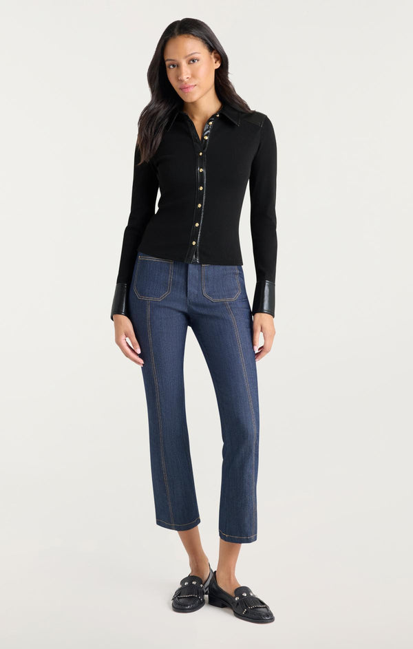 Sept Cinq Magali Top Knit Top