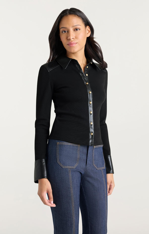 Sept Cinq Magali Top Knit Top