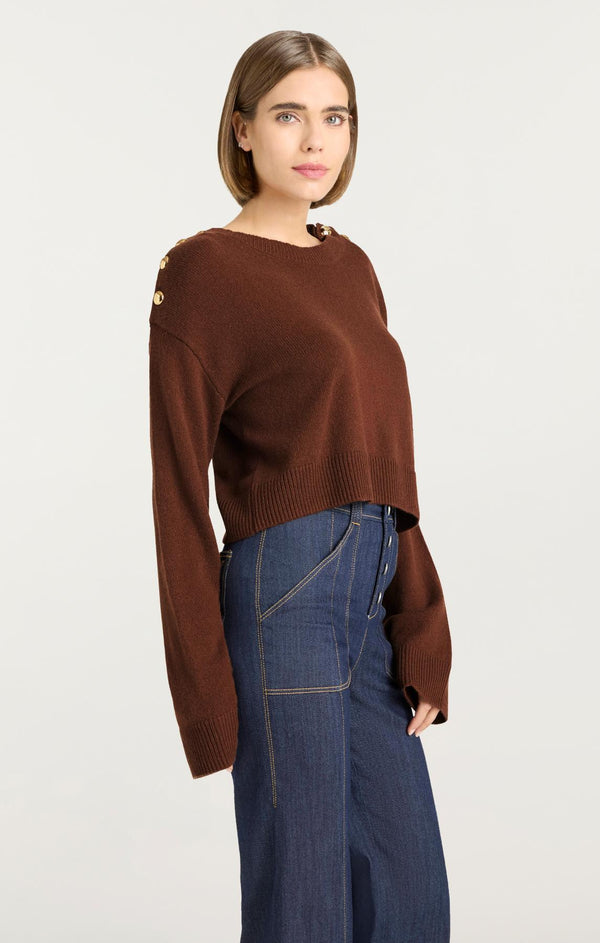 Sept Cinq Marla Cashmere Pullover Sweater Knits