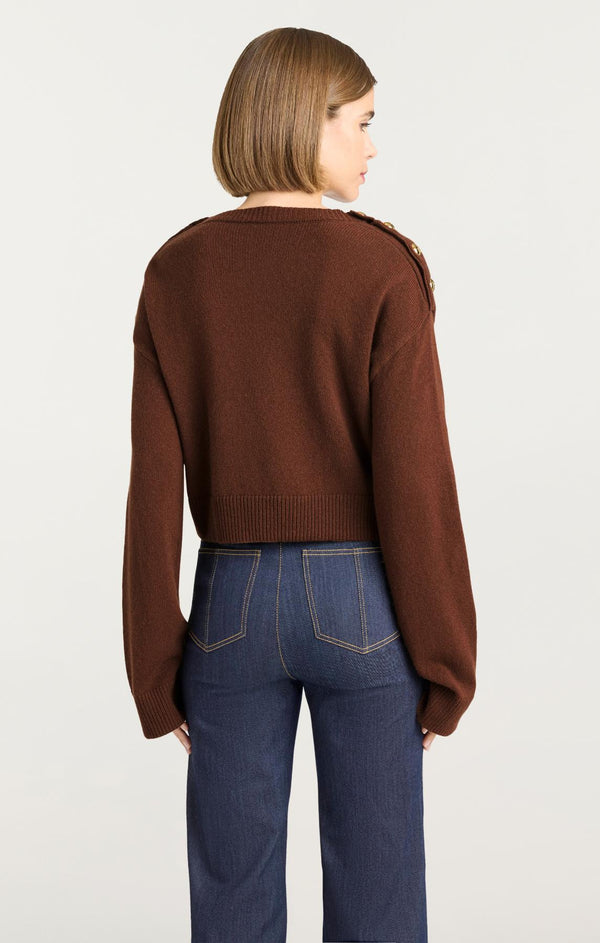 Sept Cinq Marla Cashmere Pullover Sweater Knits