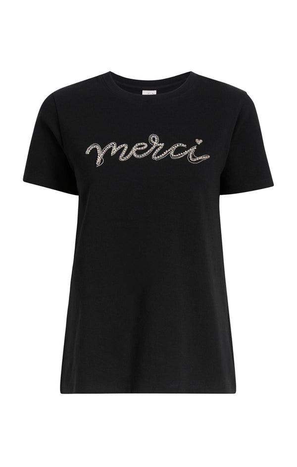 sept cinq Merci Chain Tee Knit Top