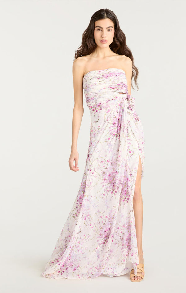 Sept Cinq Midsummer Bloom Magy Gown Dress