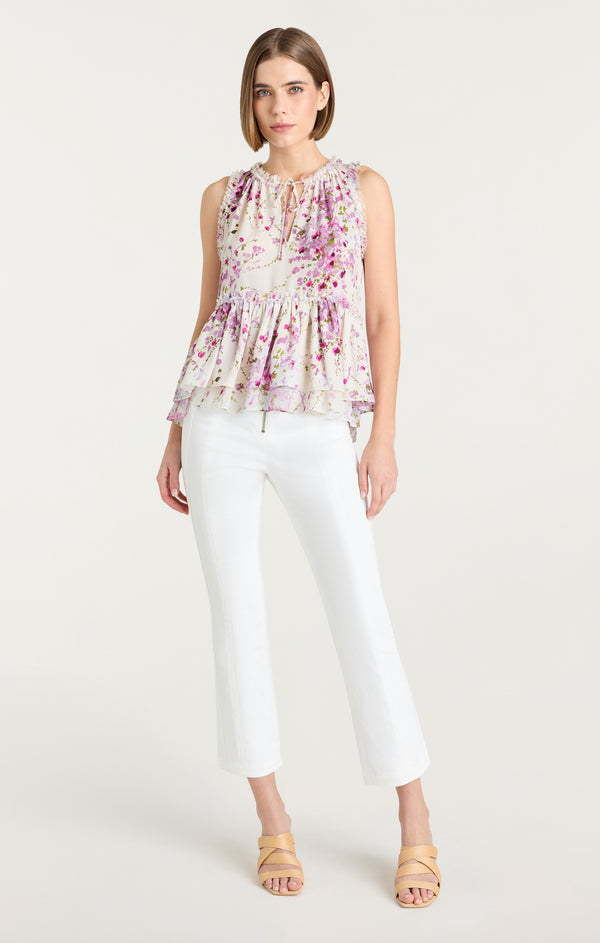 Sept Cinq Midsummer Bloom Messina Top Woven Tops