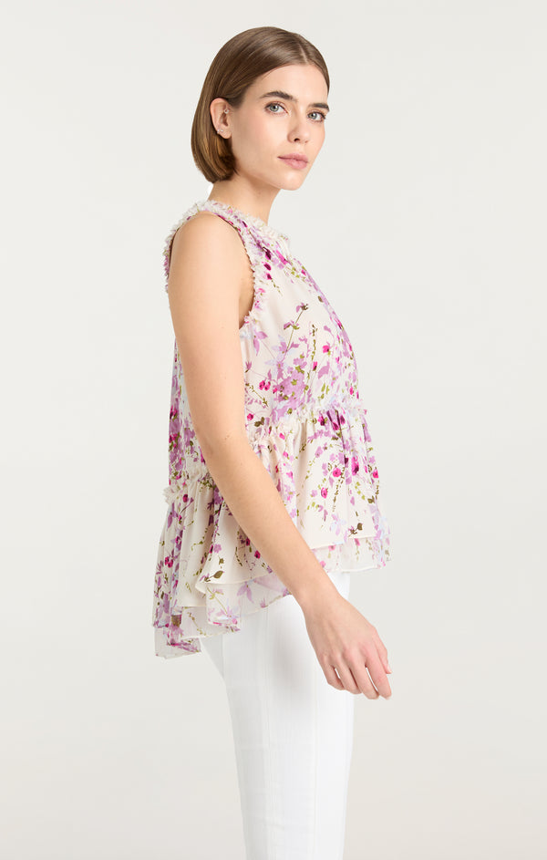 Sept Cinq Midsummer Bloom Messina Top Woven Tops